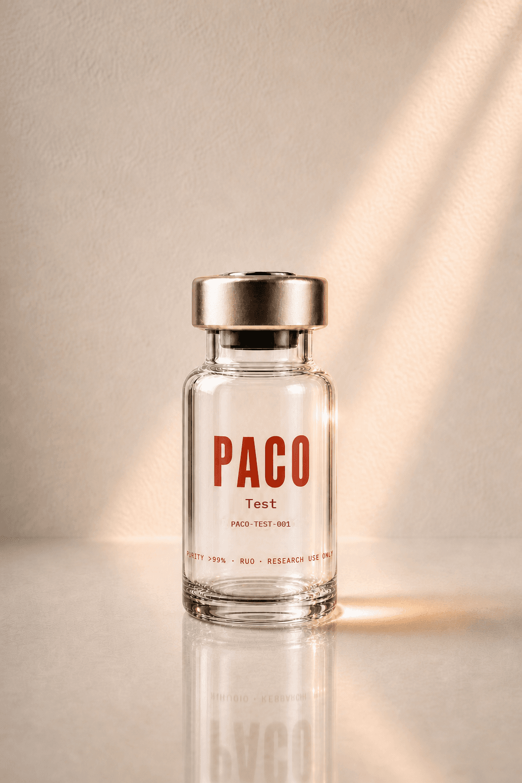 Test bottle
