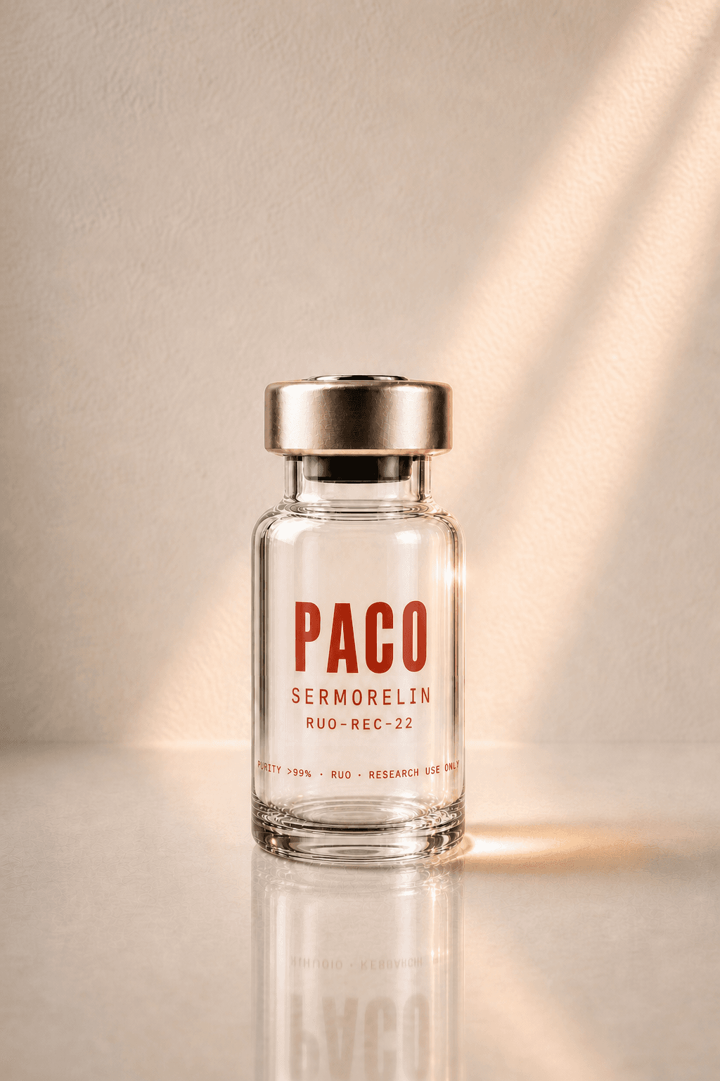 Sermorelin bottle